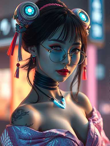 Cyborg geisha