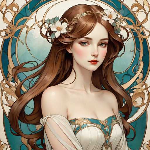 Art Nouveau portraits