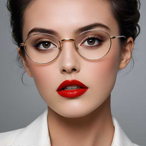 glamorous photo A provocative portrait of a young woman wearing glasses, her gaze intense and unwavering as she confronts the viewer with an air of defiance and seduction. The bold use of color and contrast in this image, inspired by the iconic works of Georgia O'Keeffe, exudes a raw, primal energy that demands attention. In the style of Georgia O'Keeffe. . high fashion, luxurious, extravagant, stylish, sensual, opulent, elegance, stunning beauty, professional, high contrast, detailed-ugly, deformed, noisy, blurry, distorted, grainy, sketch, low contrast, dull, plain, modestSteps: 8, Sampler: DPM++ SDE Karras, Guidance Scale: 2.0, Seed: 2352553896, Size: 1024x1024, Model: mexxl_lcm_yy_f16.ckpt, Strength: 1.0, Seed Mode: Scale Alike, Upscaler: realesrgan_x2plus_f16.ckpt, Hires Fix: true, First Stage Size: 960x960, Second Stage Strength: 0.7, Target Size: 1024x1024, Crop: (0, 0), Original Size: 1024x1024, Negative Original Size: 512x512, Aesthetic Score: 6,0, Negative Aesthetic Score: 2,5, Zero Negative Prompt: false