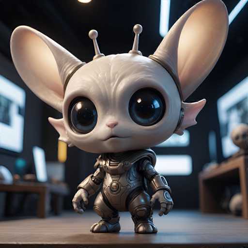 UHD, 8K, ultra detailed, a cinematic photograph of An adorable, wide-eyed chibi alien with oversized ears and a playful expression. He's carrying a tiny, high-tech gadget, which he uses to communicate with other aliens or humans. In the style of Yoshitaka Amano., beautiful lighting, great composition-ugly, deformed, noisy, blurrySteps: 10, Sampler: DPM++ SDE Karras, Guidance Scale: 2.0, Seed: 1461556680, Size: 1024x1024, Model: fenrisxl_sdxllightning_f16.ckpt, Strength: 1.0, Seed Mode: Scale Alike, Upscaler: realesrgan_x2plus_f16.ckpt, Target Size: 1024x1024, Crop: (0, 0), Original Size: 1024x1024, Negative Original Size: 512x512, Aesthetic Score: 6.0, Negative Aesthetic Score: 2.5, Zero Negative Prompt: false