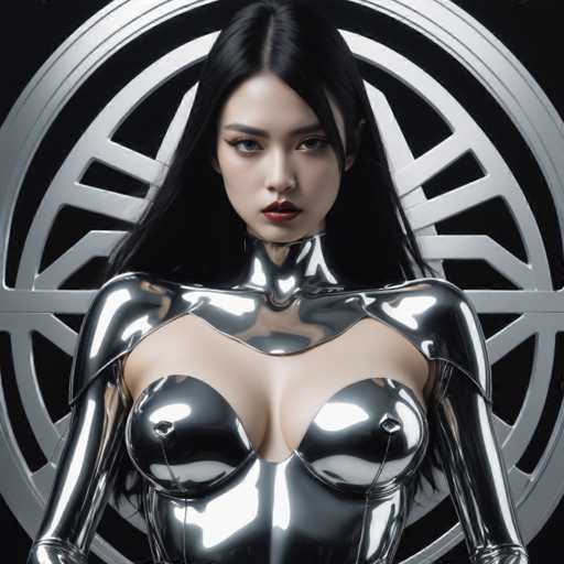 Artwork in the style of (Hajime Sorayama:1.5) a sexy black metal robot girl with big breasts. Her body is entirely made of black metal-HeadphoneSteps: 8, Sampler: DPM++ SDE Karras, Guidance Scale: 2.5, Seed: 3872292565, Size: 1280x1280, Model: copaxtimelessxl_turbo_v10_f16.ckpt, Strength: 1.0, Seed Mode: Scale Alike, Hires Fix: true, First Stage Size: 768x768, Second Stage Strength: 0.7, Target Size: 1280x1280, Crop: (0, 0), Original Size: 1280x1280, Negative Original Size: 640x640, Aesthetic Score: 6,0, Negative Aesthetic Score: 2,5, Zero Negative Prompt: false